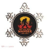 Not All Who Wander Are Lost Bigfoot Ornament thumb 0