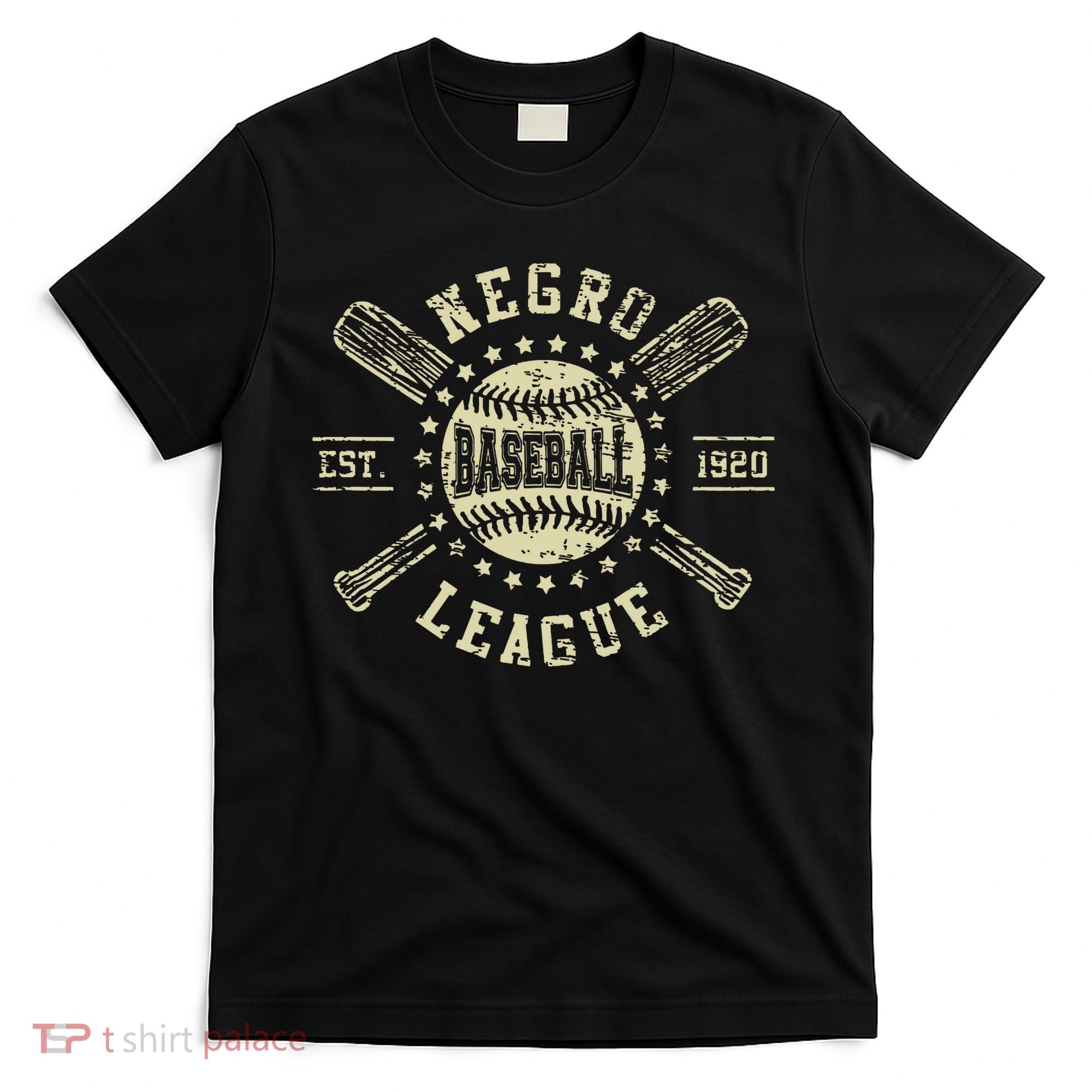 Negro Baseball 1920 League Vintage T-Shirt