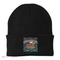 New Beginnings 1955 Noahs Ark Dove Of Peace Rainbow Art Beanie thumb 0