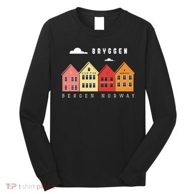 Norway Bergen Bryggen XO4U Original Long Sleeve Shirt