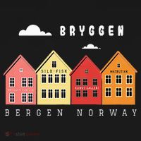 Norway Bergen Bryggen XO4U Original Polo thumb 3