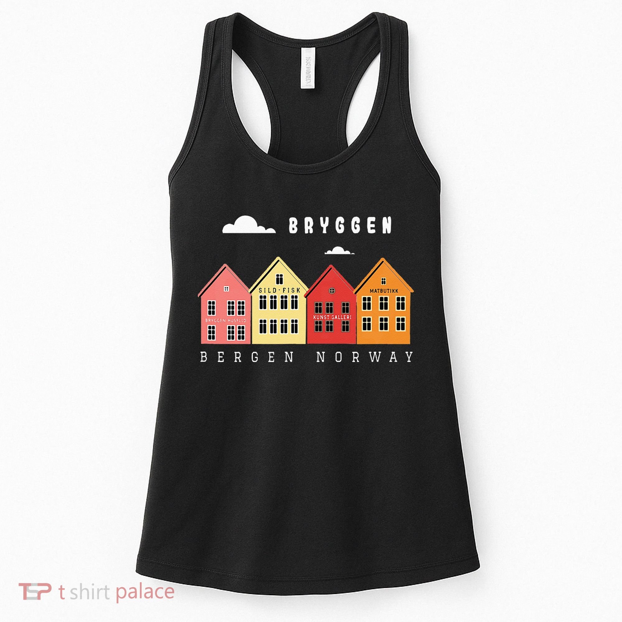 Norway Bergen Bryggen XO4U Original Women's Tank Top