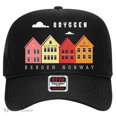Norway Bergen Bryggen XO4U Original Hat