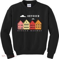 Norway Bergen Bryggen XO4U Original Kids Sweatshirt thumb 0