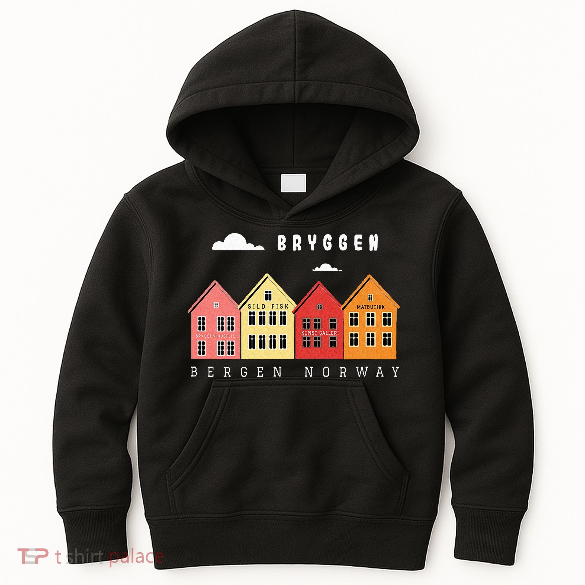 Norway Bergen Bryggen XO4U Original Kids Hoodie