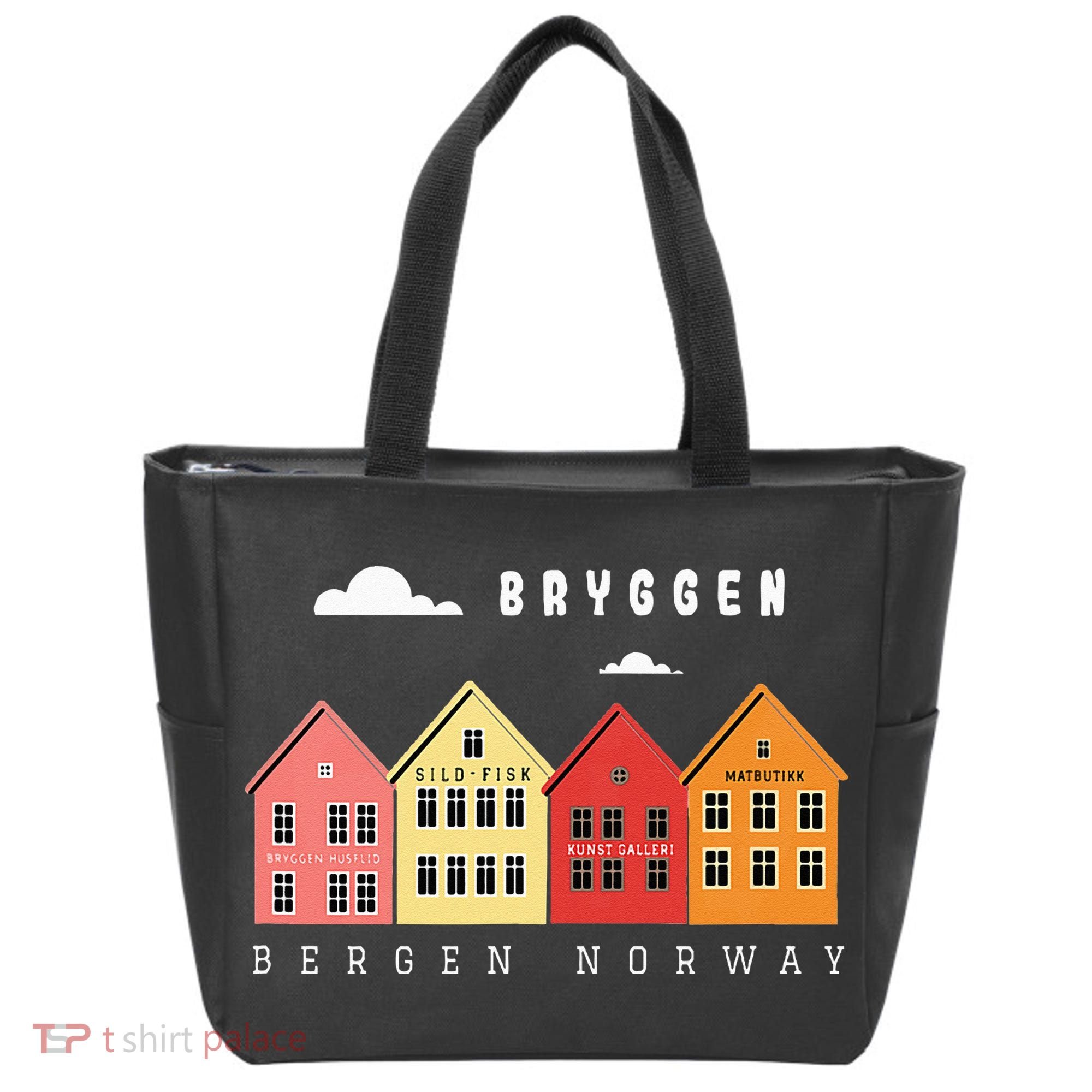 Norway Bergen Bryggen XO4U Original Tote Bag