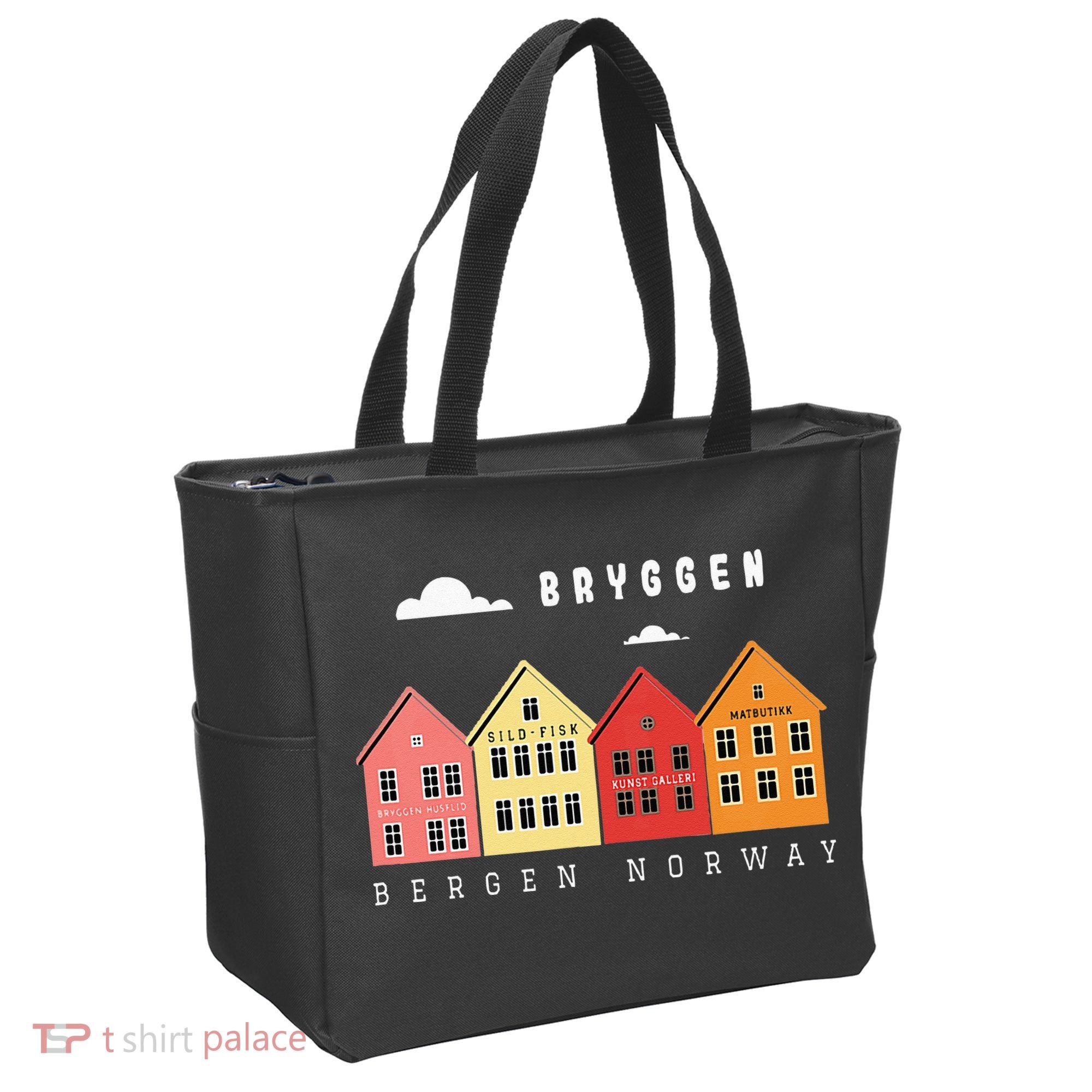 Norway Bergen Bryggen XO4U Original Tote Bag