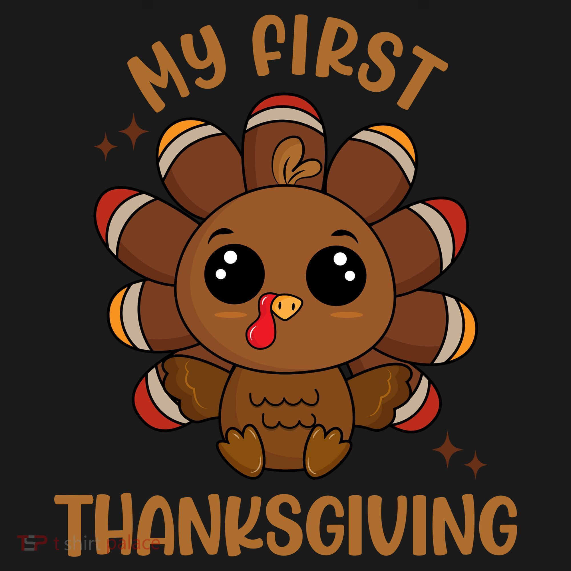 New Born Baby My First Thanksgiving Cute Coaster