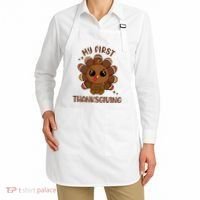 New Born Baby My First Thanksgiving Cute Apron thumb 2