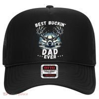 Novelty Big Buck FatherS Day Best Buckin Dad Ever Gift Hat thumb 0
