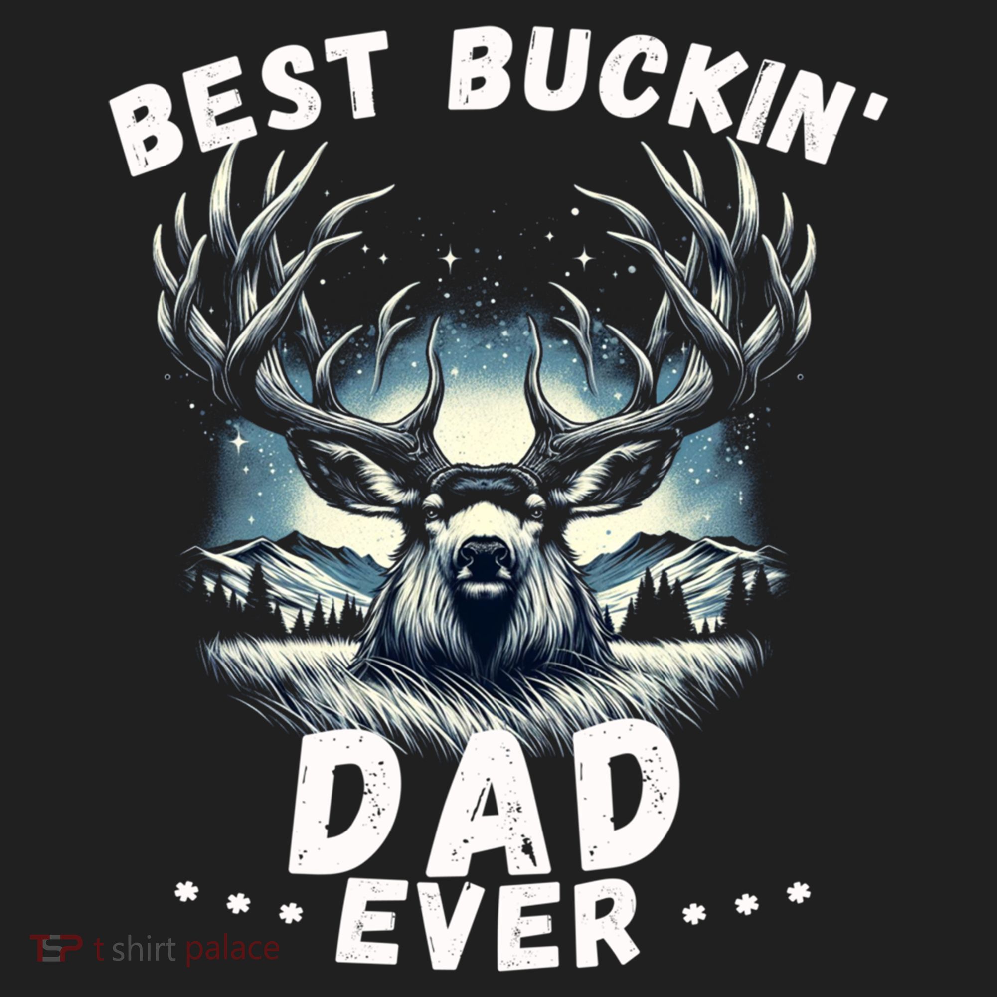 Novelty Big Buck FatherS Day Best Buckin Dad Ever Gift Hat