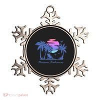 Nassau Bahamas Beach Vacation Spring Break Honeymoon Retro Funny Gift Ornament thumb 0