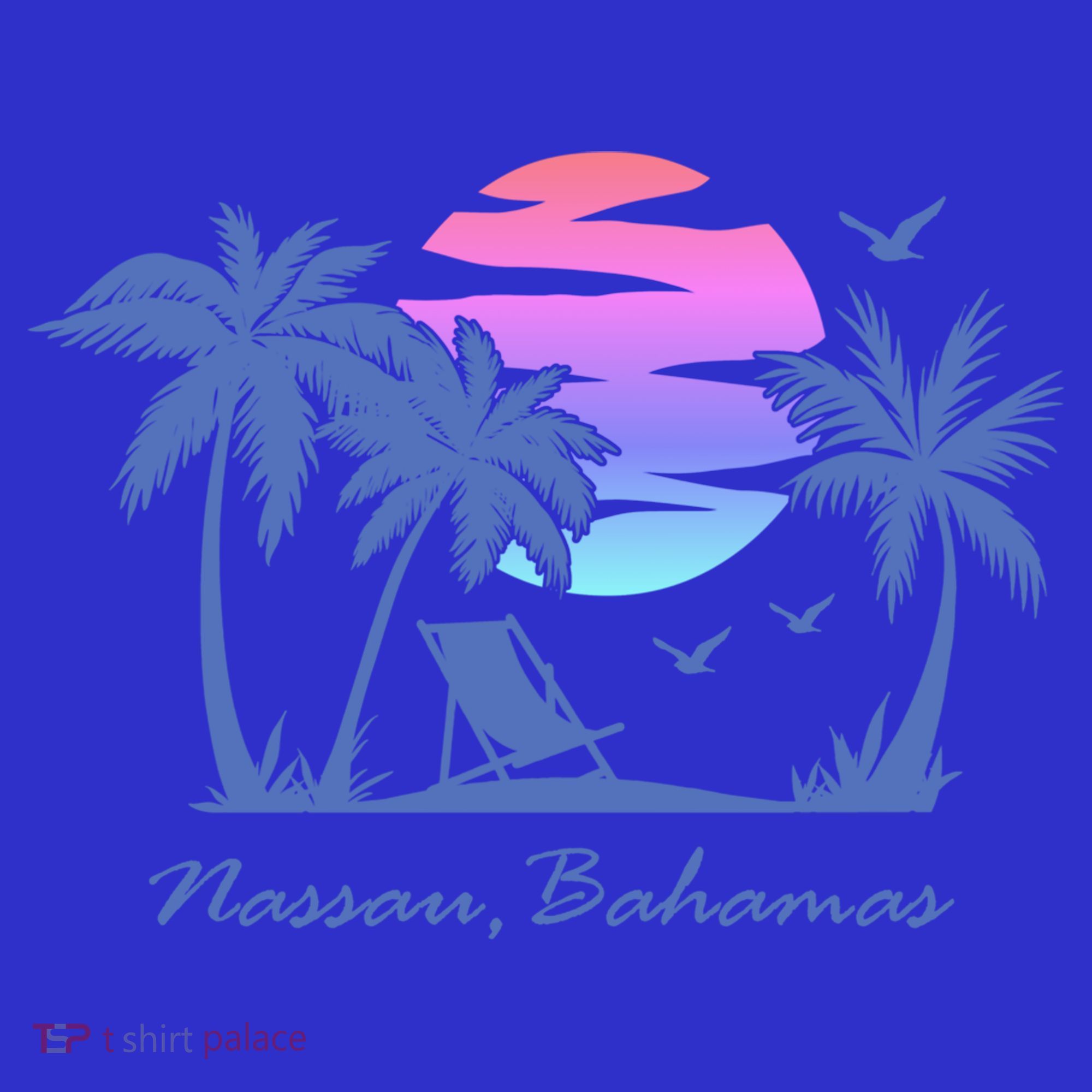 Nassau Bahamas Beach Vacation Spring Break Honeymoon Retro Funny Gift Mousepad