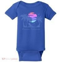 Nassau Bahamas Beach Vacation Spring Break Honeymoon Retro Funny Gift Baby Bodysuit thumb 0