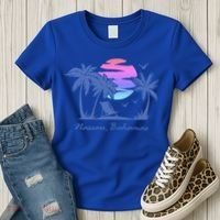 Nassau Bahamas Beach Vacation Spring Break Honeymoon Retro Funny Gift Women's T-Shirt thumb 3