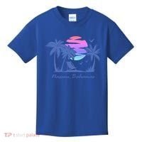 Nassau Bahamas Beach Vacation Spring Break Honeymoon Retro Funny Gift Kids T-Shirt thumb 0