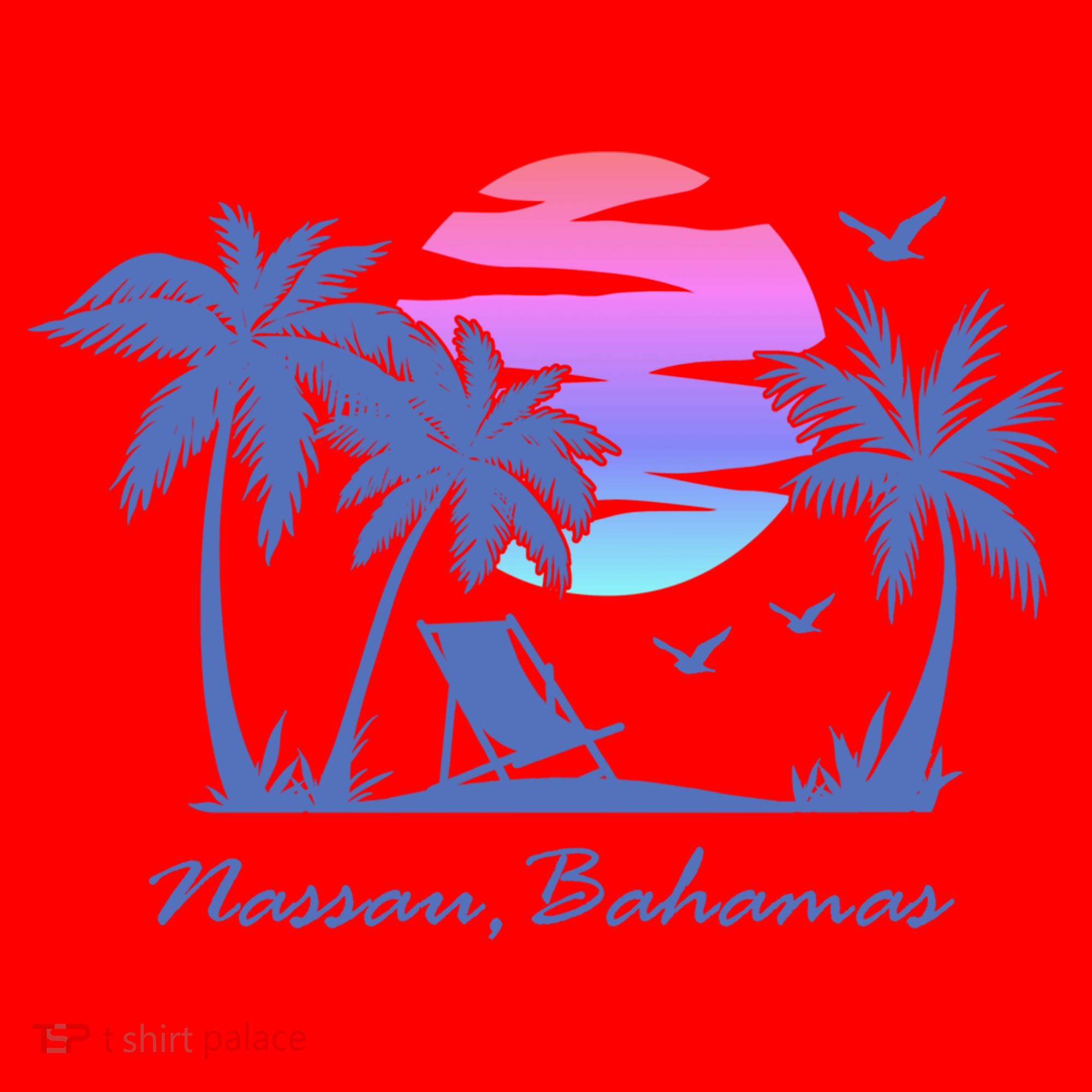 Nassau Bahamas Beach Vacation Spring Break Honeymoon Retro Funny Gift Santa Hat