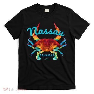 Nassau, Bahamas, Blue Crab T-Shirt