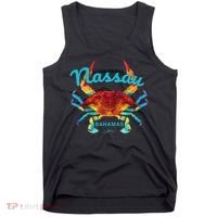 Nassau, Bahamas, Blue Crab Tank Top thumb 0