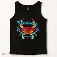 Nassau, Bahamas, Blue Crab Tank Top thumb 2