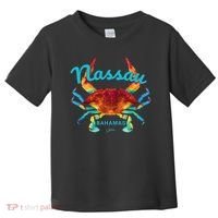Nassau, Bahamas, Blue Crab Toddler T-Shirt thumb 0