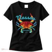 Nassau, Bahamas, Blue Crab Women's T-Shirt thumb 0