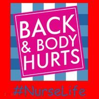 Nurse Back & Body Hurts Nurse Life Nursing Santa Hat thumb 1