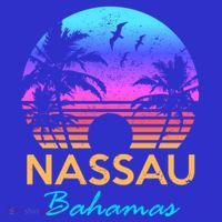 Nassau Bahamas Beach Trip Souvenir Sunset Vintage Graphic Gift T-Shirt thumb 7