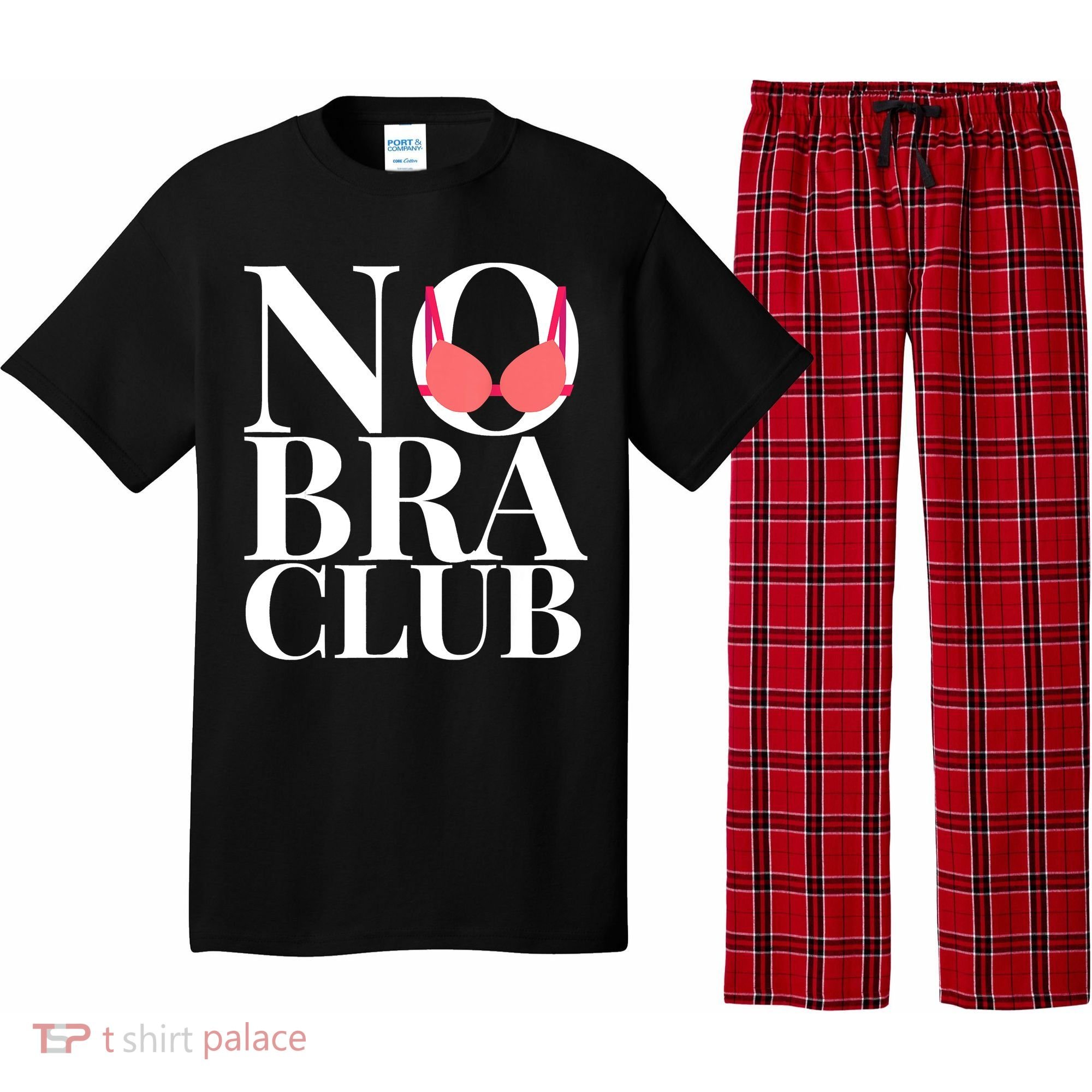 No Bra Club Pajama Set