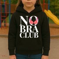 No Bra Club Kids Hoodie thumb 3