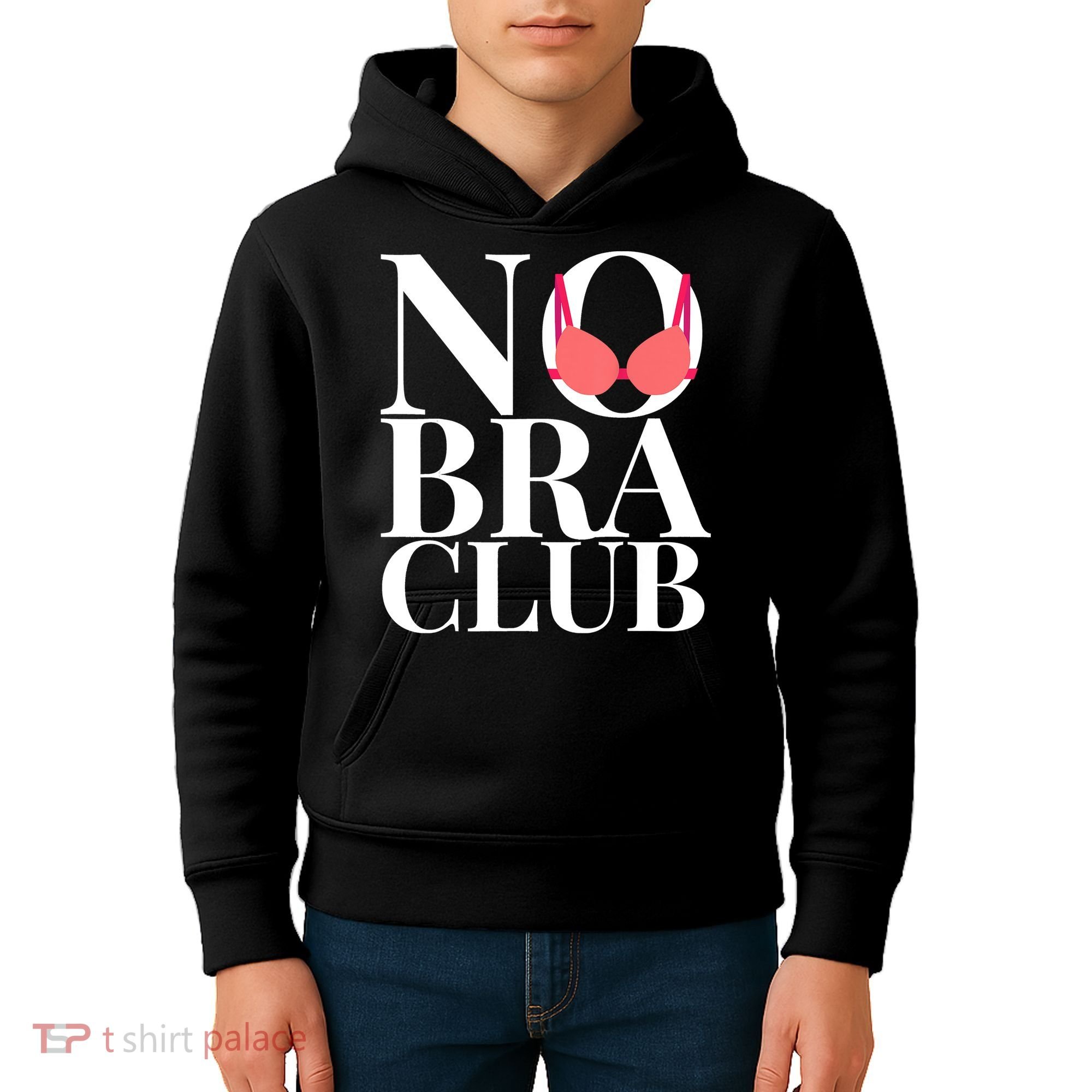 No Bra Club Kids Hoodie