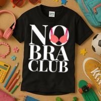 No Bra Club Kids T-Shirt thumb 3