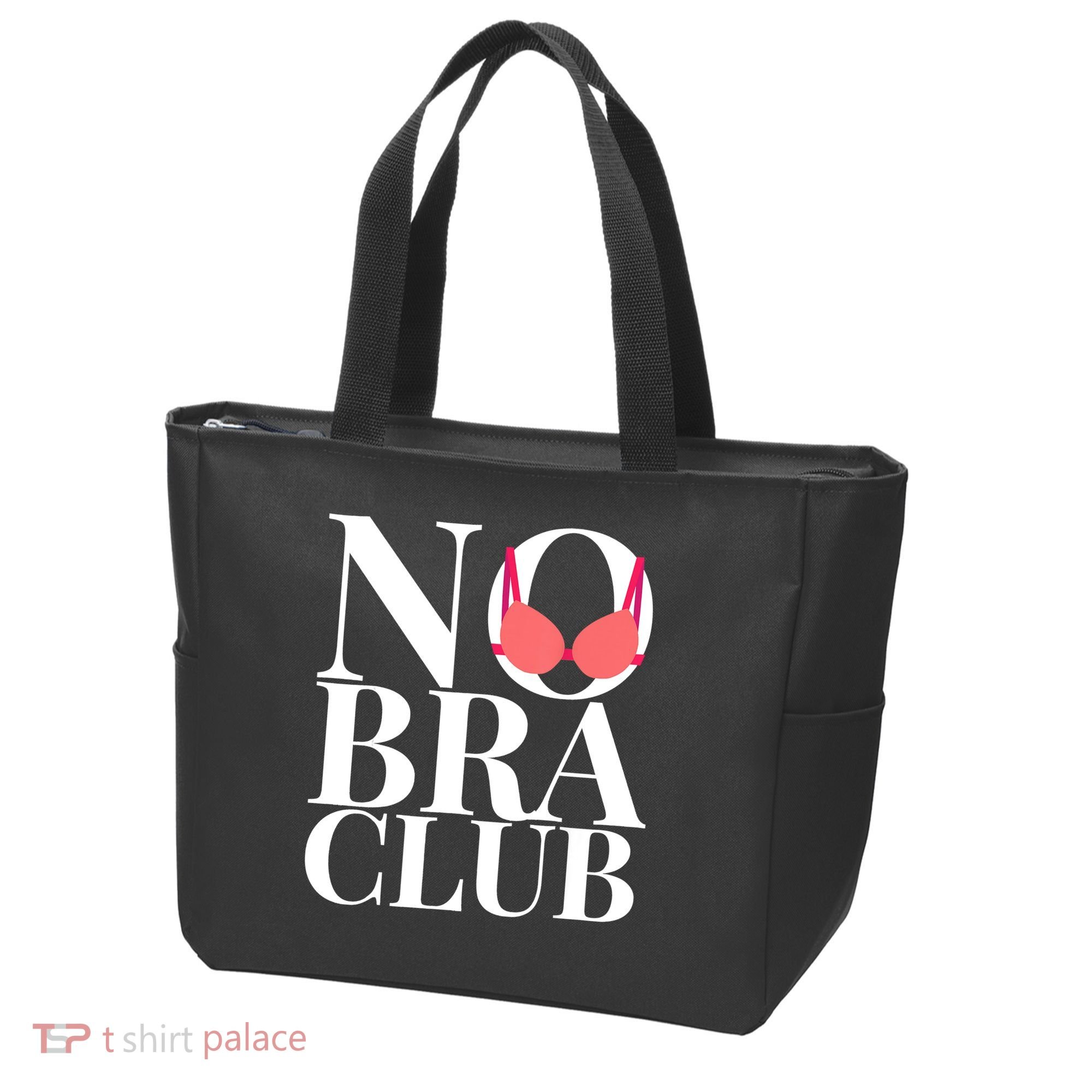 No Bra Club Tote Bag