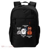 Nothing Beats Cello Rock Paper Scissors Gift For Cellist Gift Backpack thumb 0