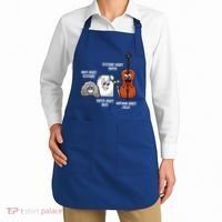 Nothing Beats Cello Rock Paper Scissors Gift For Cellist Gift Apron thumb 2