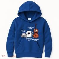 Nothing Beats Cello Rock Paper Scissors Gift For Cellist Gift Kids Hoodie thumb 0