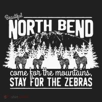 North Bend Come For The Mountains Stay For The Zebras Tumbler thumb 3