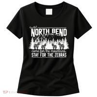 North Bend Come For The Mountains Stay For The Zebras Women's T-Shirt thumb 0