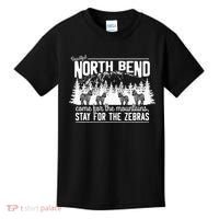North Bend Come For The Mountains Stay For The Zebras Kids T-Shirt thumb 0