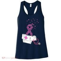 Nurse Breast Cancer Awareness Pink Ribbon Stethoscope Gifts Women's Tank Top thumb 0
