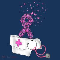 Nurse Breast Cancer Awareness Pink Ribbon Stethoscope Gifts Women's Tank Top thumb 5