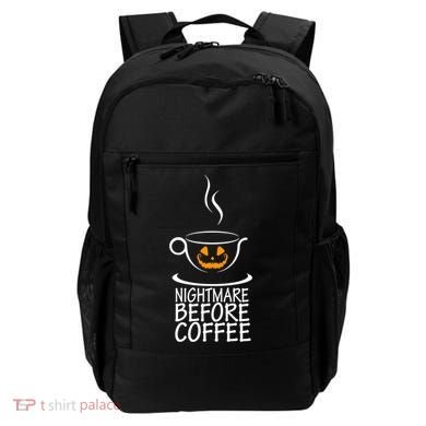 Nightmare Before Coffee Halloween Gift Backpack