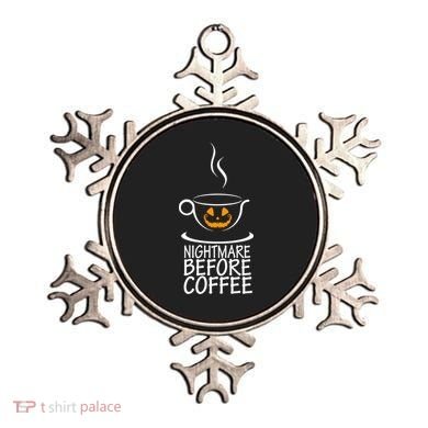 Nightmare Before Coffee Halloween Gift Ornament