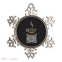 Nightmare Before Coffee Halloween Gift Ornament thumb 0