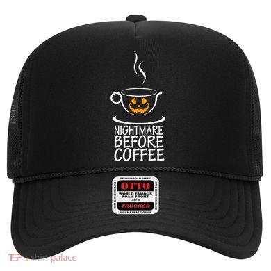Nightmare Before Coffee Halloween Gift Hat