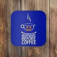 Nightmare Before Coffee Halloween Gift Coaster thumb 0