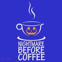 Nightmare Before Coffee Halloween Gift Coaster thumb 2