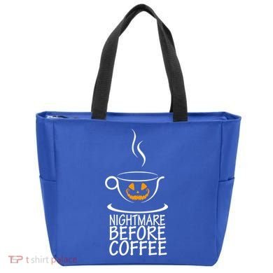 Nightmare Before Coffee Halloween Gift Tote Bag