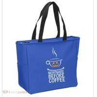 Nightmare Before Coffee Halloween Gift Tote Bag thumb 2