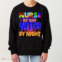 Nurse By Day Witch By Night Women's Sweatshirt thumb 0